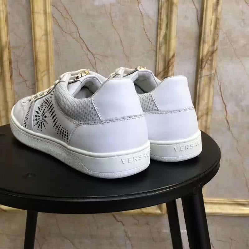 Versace Top Quality Casual Shoes Sheepskin Lining White Men 5