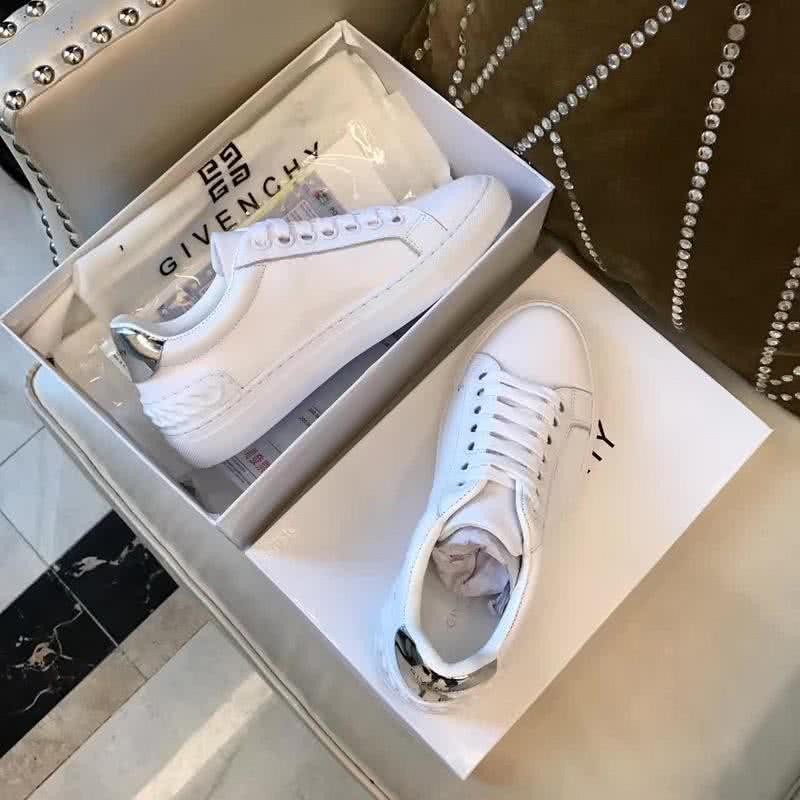 Givenchy Sneakers Silver Shoe Tail White Men 3