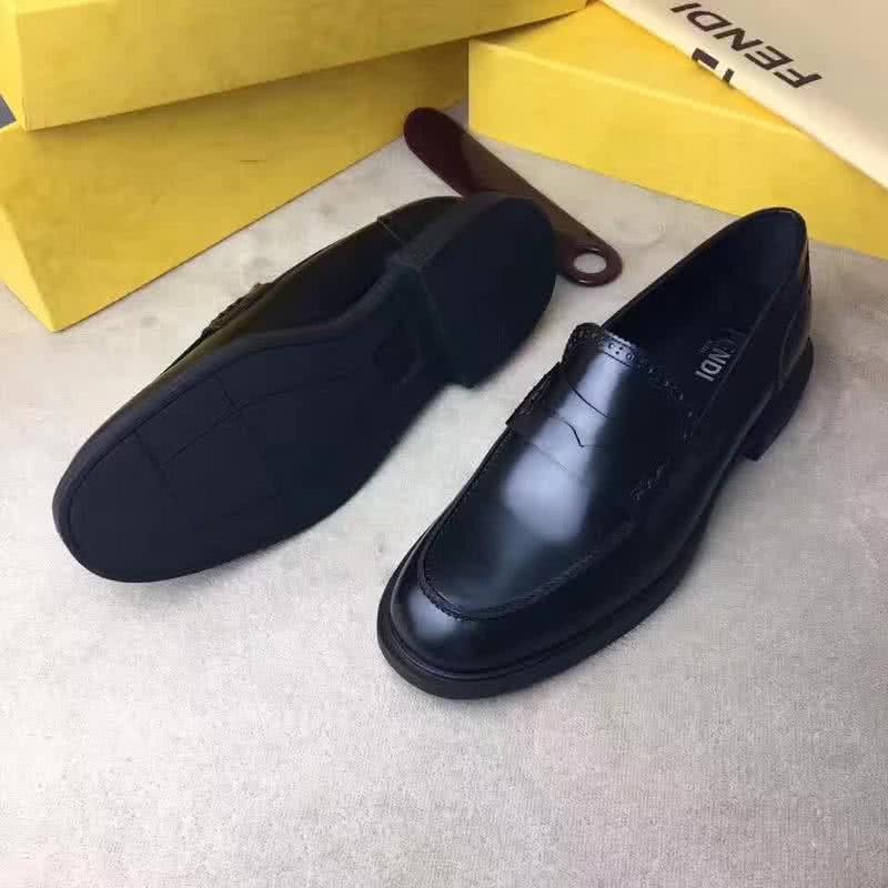Fendi Loafers Top Quality Real Calf Leather Men 6