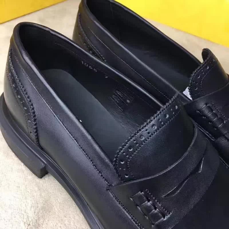 Fendi Loafers High Quality Real Calf Leather Men 7