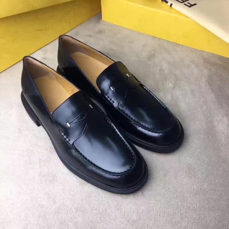Fendi Loafers Real Calf Patent Leather Men 8