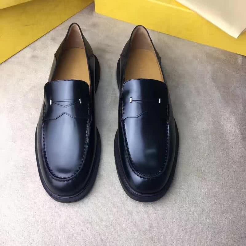 Fendi Loafers Real Calf Patent Leather Men 9