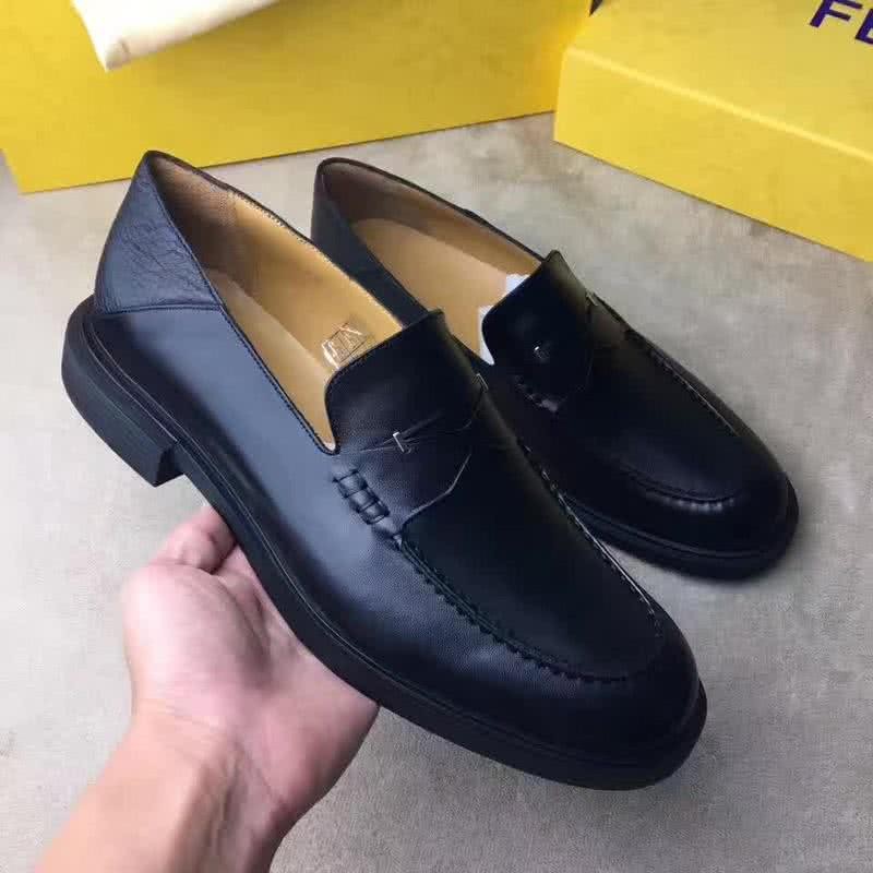 Fendi Loafers Real Calf Leather Men 2