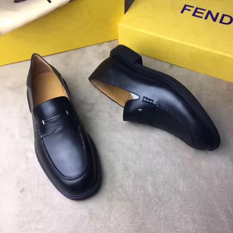 Fendi Loafers Real Calf Leather Men 5