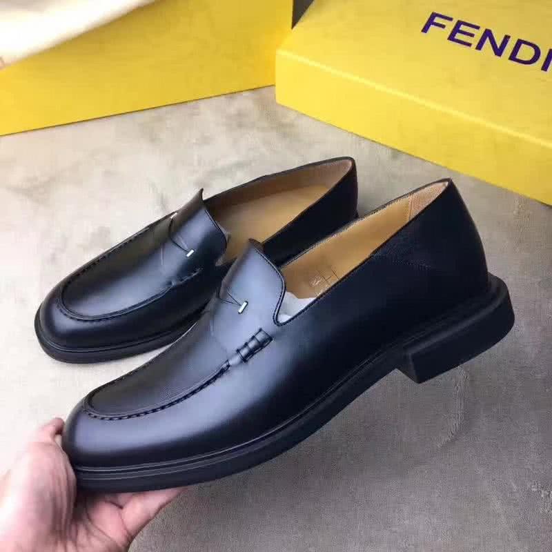 Fendi Loafers Real Calf Leather Men 6