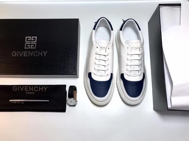 Givenchy Sneakers Navy Meshes And White Men 7