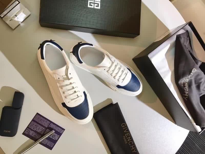 Givenchy Sneakers Navy Meshes And White Men 8