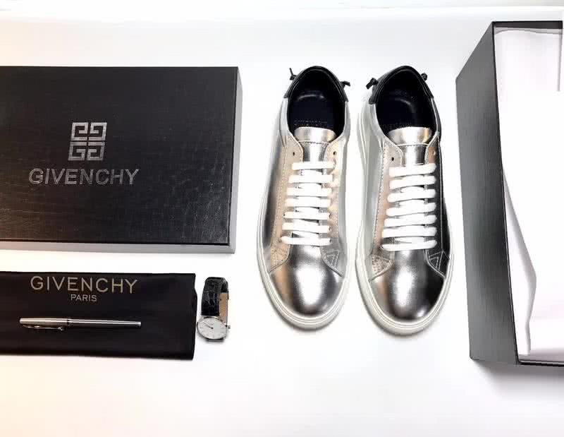 Givenchy Sneakers Silver And Black Men 3