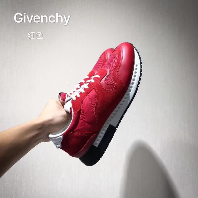 Givenchy Sneakers Red Upper Black Sole Men 6