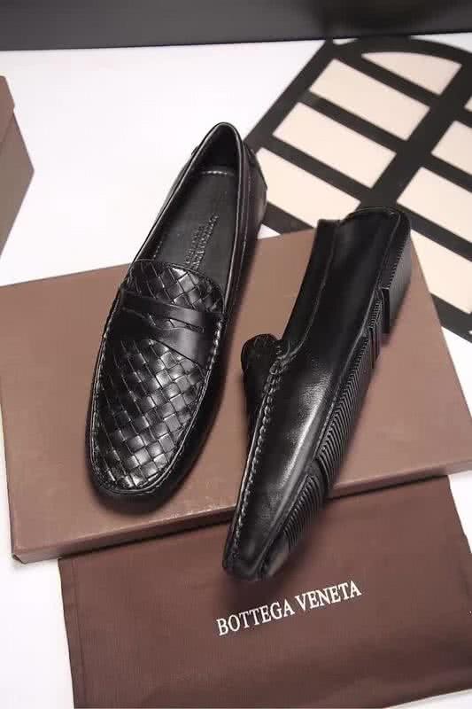 Bottega Veneta Top Quality Woven Convient Loafers Black Men 3