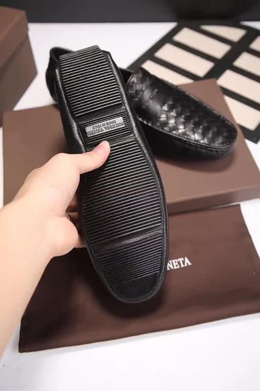 Bottega Veneta Top Quality Woven Convient Loafers Black Men 9