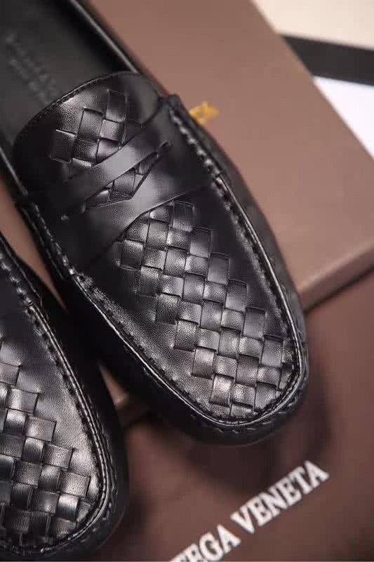 Bottega Veneta Top Quality Loafers Woven Convient Black Men 5
