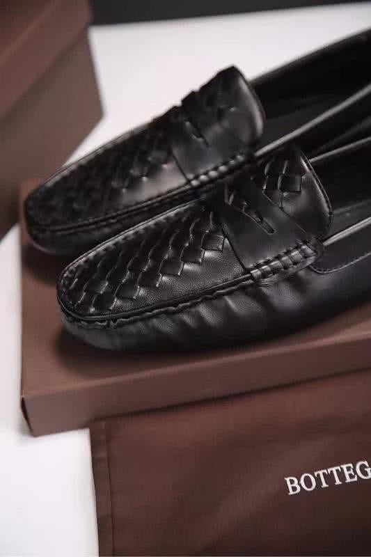Bottega Veneta Top Quality Loafers Woven Convient Black Men 7