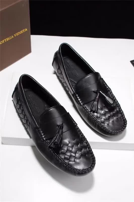 Bottega Veneta New Woven Loafers Cowhide Black Men 2