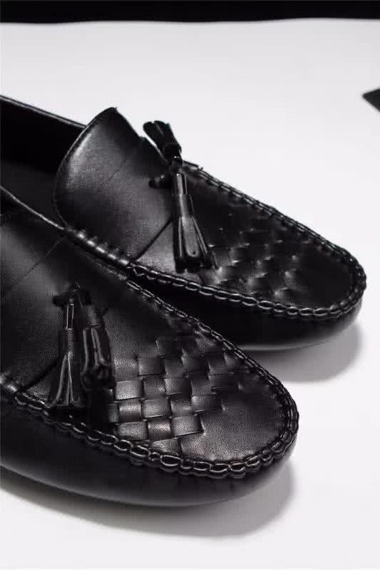 Bottega Veneta New Woven Loafers Cowhide Black Men 5