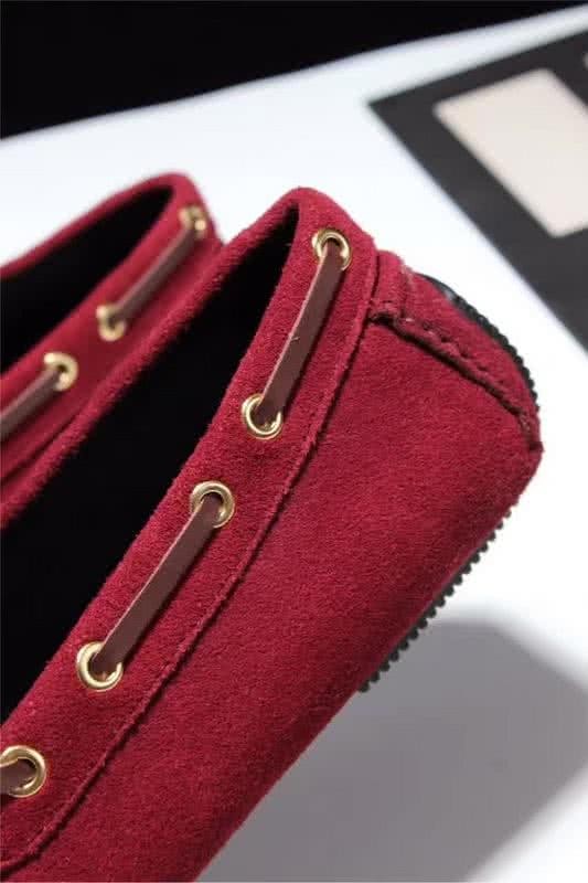 Bottega Veneta Top Quality Convient  Loafers Woven Red Men 6