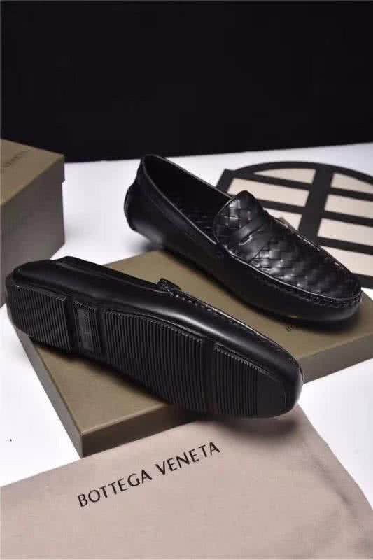 Bottega Veneta Top Quality Loafers Woven Cowhide Black Men 5