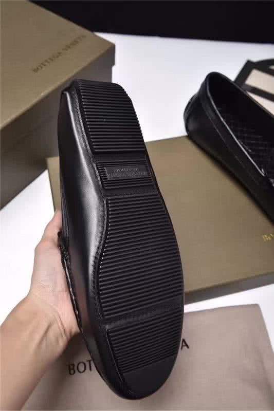 Bottega Veneta Top Quality Loafers Woven Cowhide Black Men 9