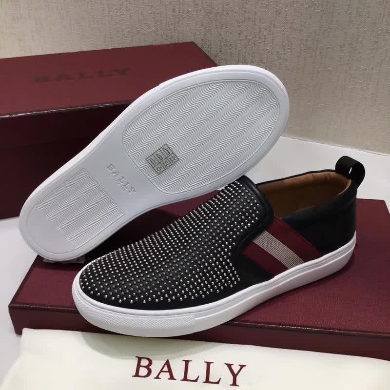 Bally Fashion Business Shoes Cowhide Black Men 9