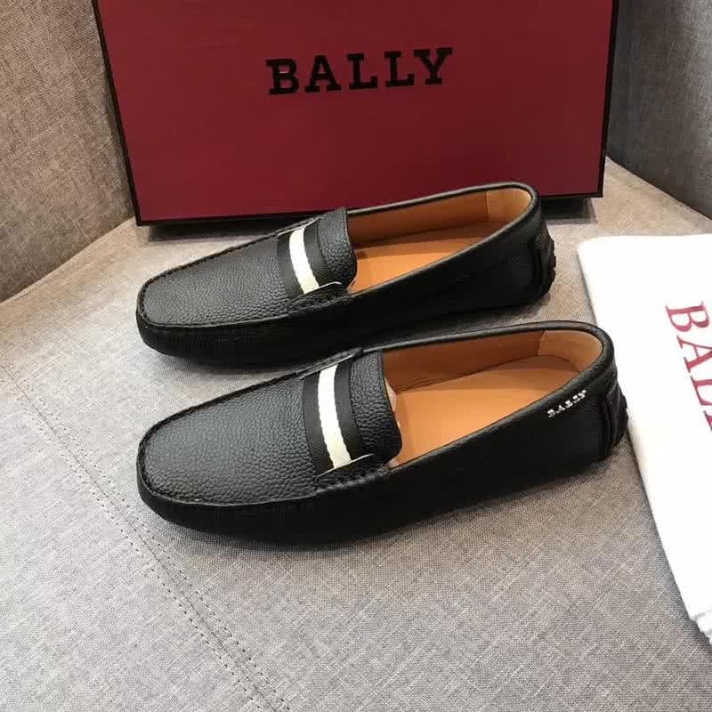 Bally Fashion Business Shoes Cowhide Black Men 3