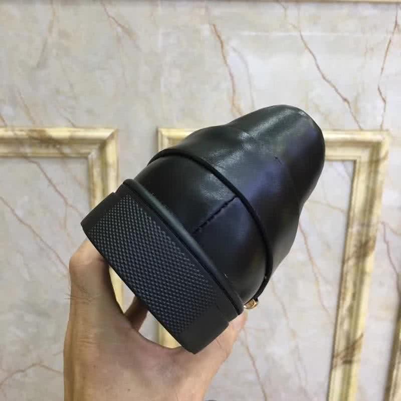 Versace Quality  Medusa Cowhide Loafers Black Men 8