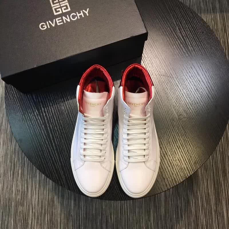 Givenchy Sneakers High Top White And Red Men 2