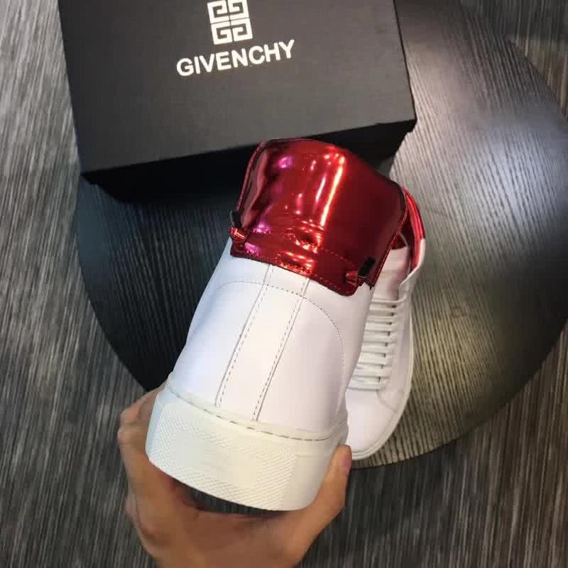 Givenchy Sneakers High Top White And Red Men 5
