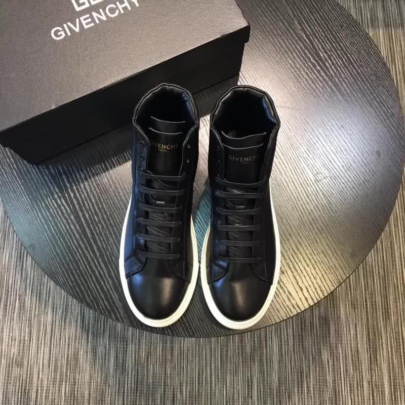 Givenchy Sneakers High Top Black And White Men 2