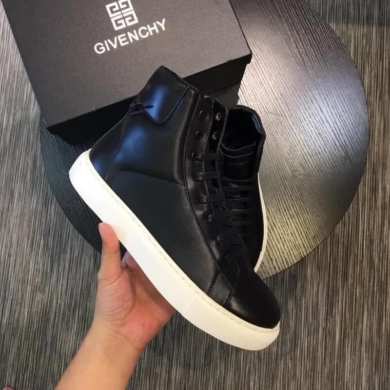 Givenchy Sneakers High Top Black And White Men 4