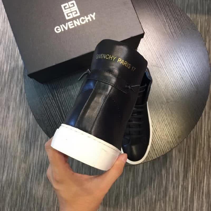 Givenchy Sneakers High Top Black And White Men 5