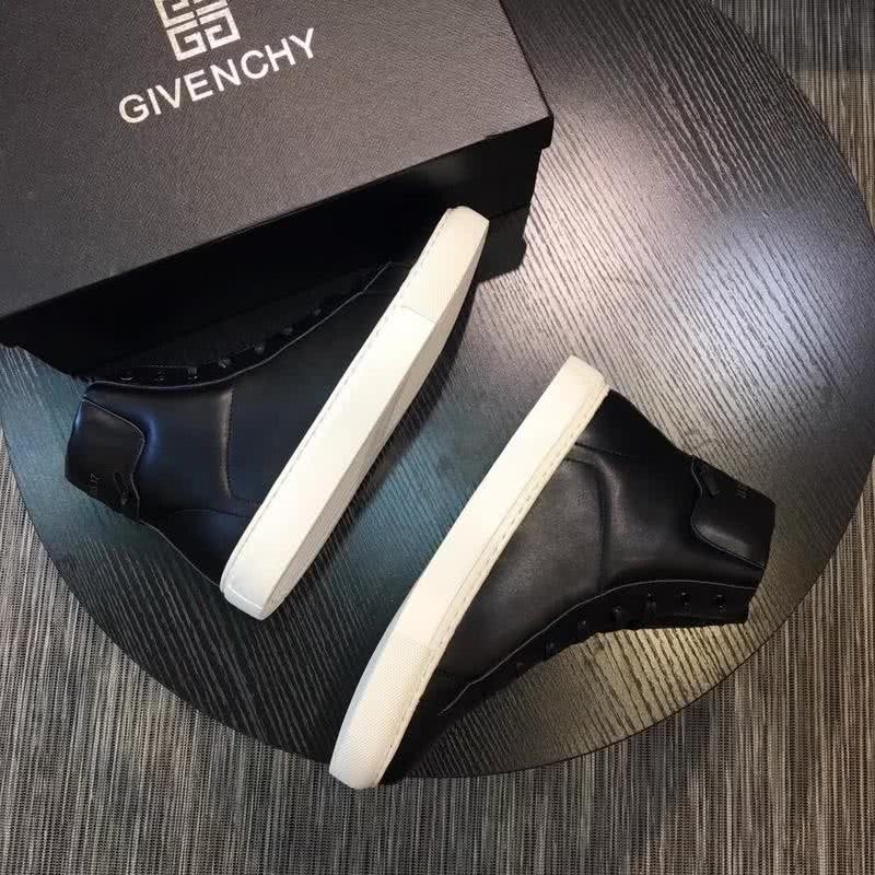 Givenchy Sneakers High Top Black And White Men 9