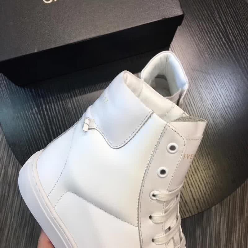 Givenchy Sneakers High Top All White Men 7