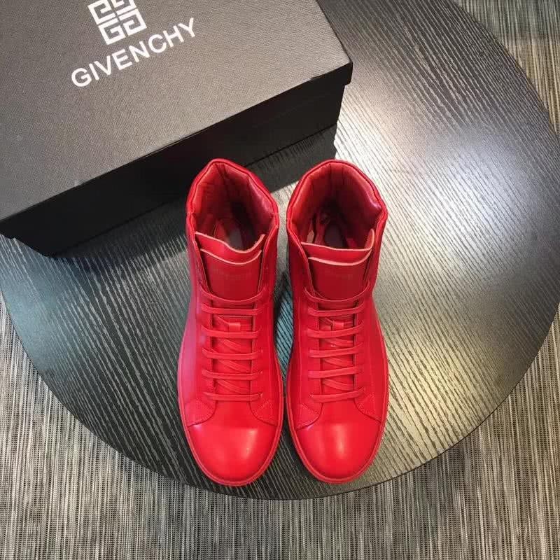 Givenchy Sneakers High Top All Red Men 1