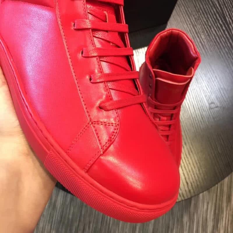 Givenchy Sneakers High Top All Red Men 8
