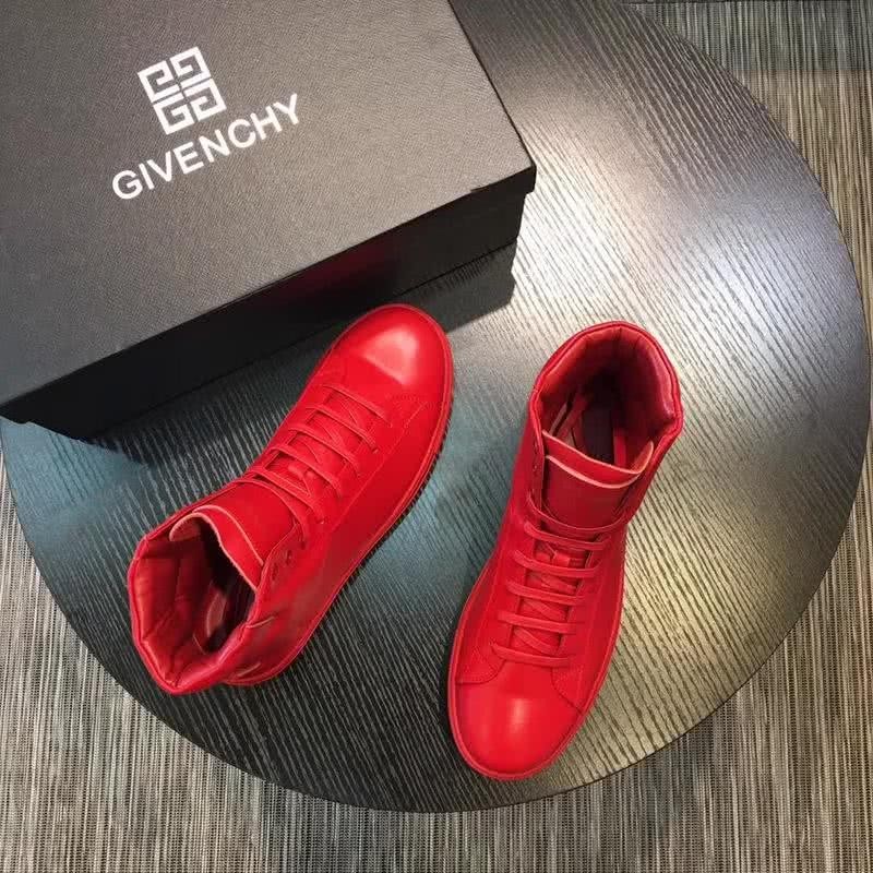 Givenchy Sneakers High Top All Red Men 9