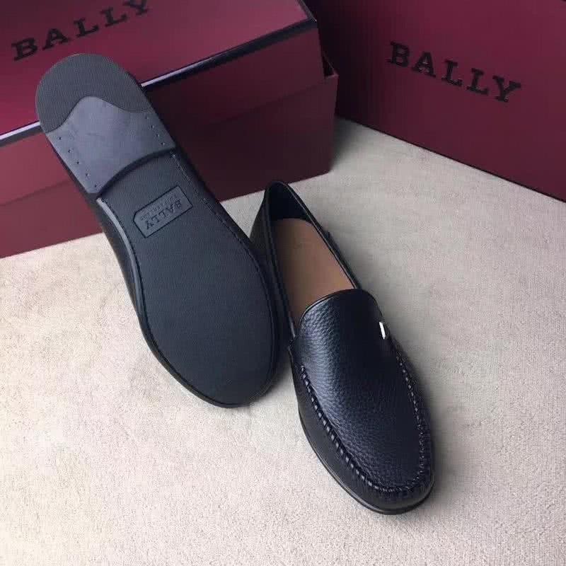 Bally Fashion Business Shoes Cowhide Black Men 5