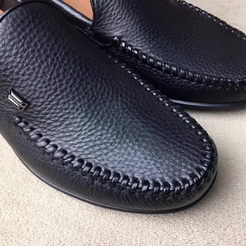 Bally Fashion Business Shoes Cowhide Black Men 7