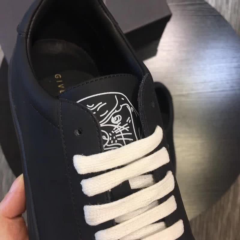 Givenchy Sneakers Black Upper And Sole White  Shoelaces Men 5