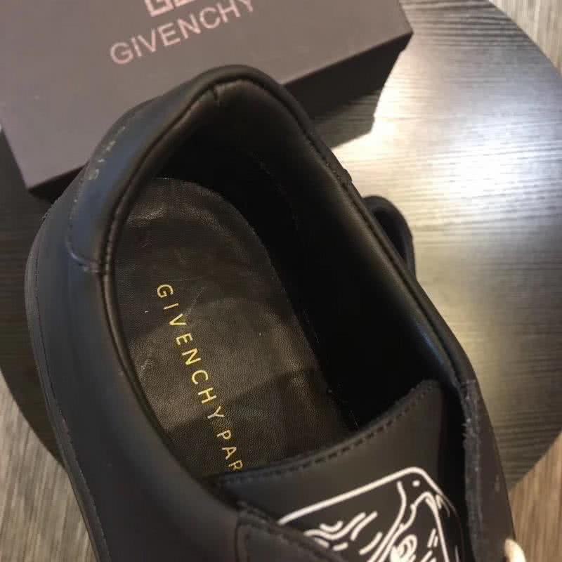 Givenchy Sneakers Black Upper And Sole White  Shoelaces Men 6