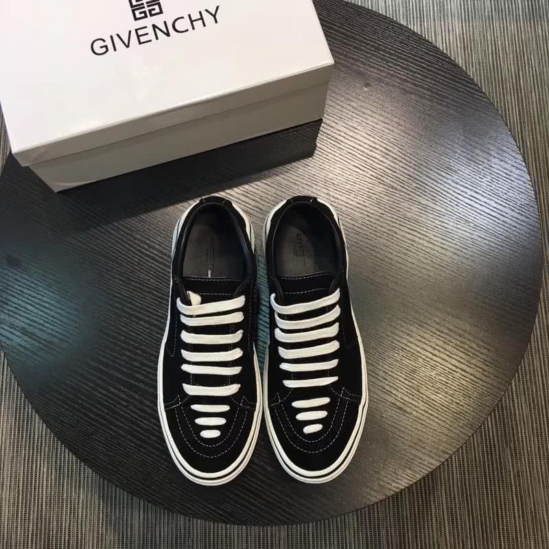 Givenchy Sneakers Black Upper White Sole And Shoelaces Men 2