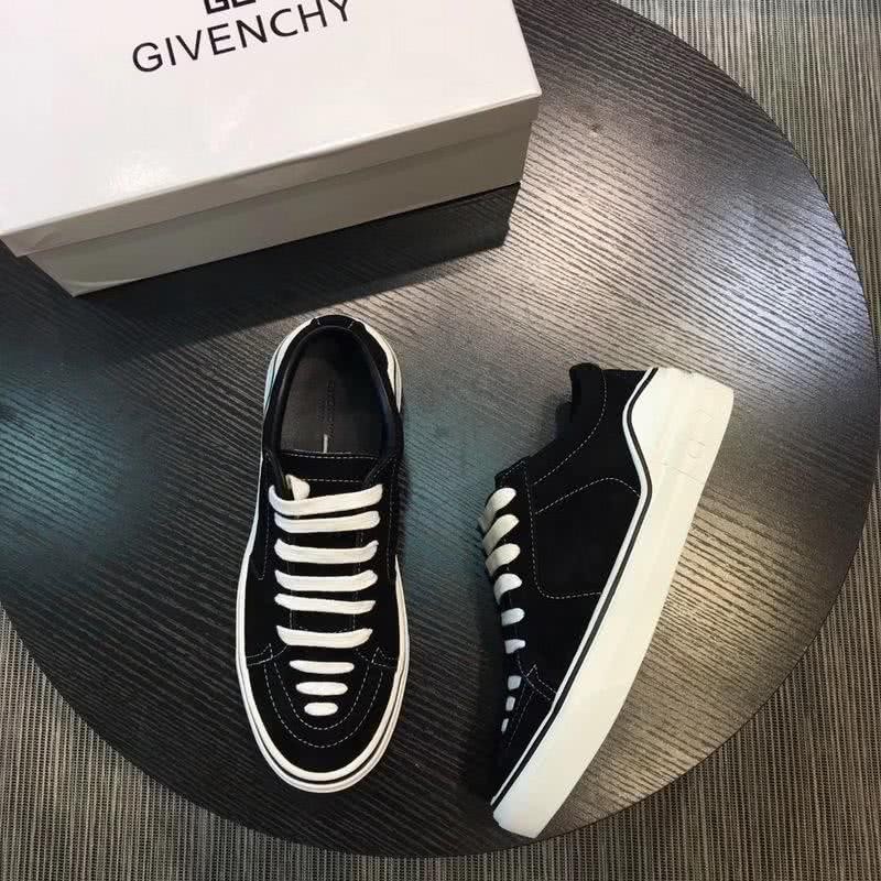 Givenchy Sneakers Black Upper White Sole And Shoelaces Men 1