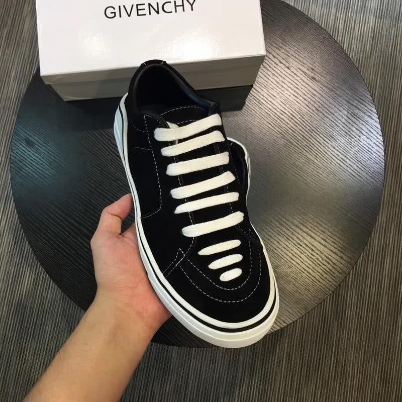 Givenchy Sneakers Black Upper White Sole And Shoelaces Men 3