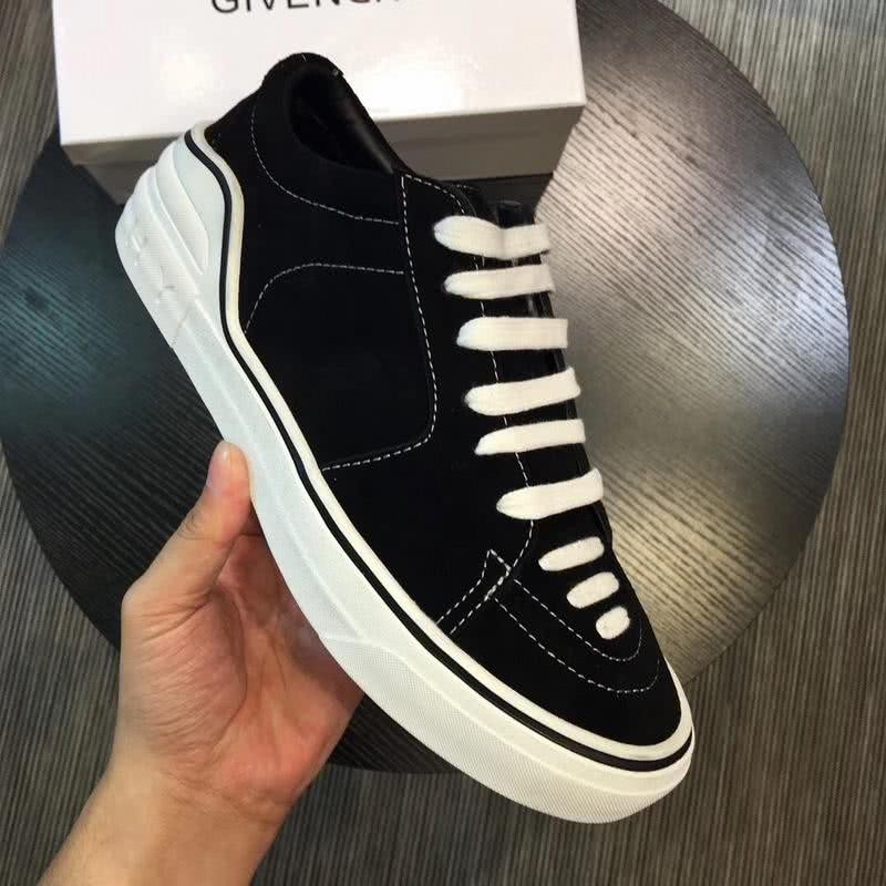 Givenchy Sneakers Black Upper White Sole And Shoelaces Men 4