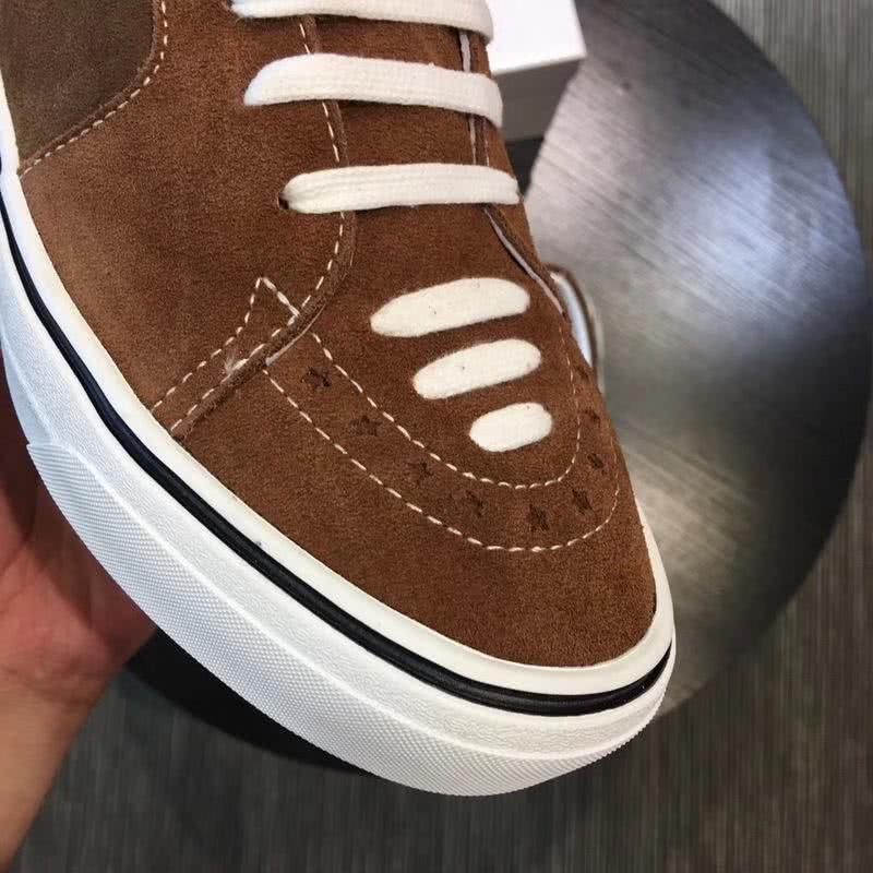 Givenchy Sneakers Brown Upper White Sole And Shoelaces Men 7