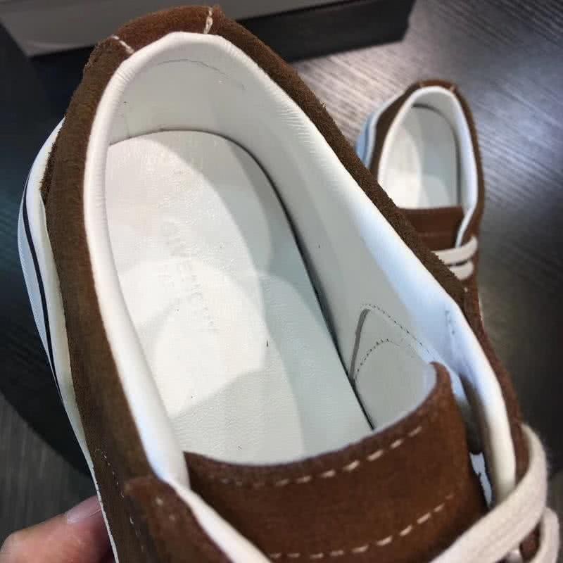 Givenchy Sneakers Brown Upper White Sole And Shoelaces Men 8