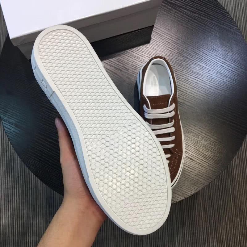 Givenchy Sneakers Brown Upper White Sole And Shoelaces Men 9