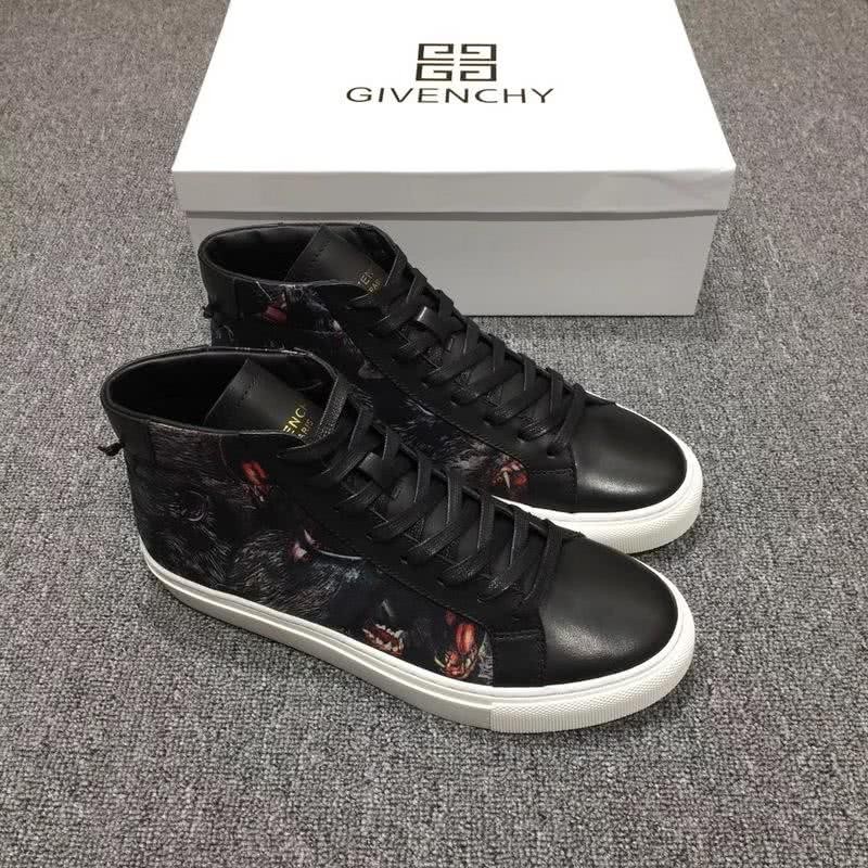 Givenchy Sneakers Wolves Black Upper White Sole Men 3