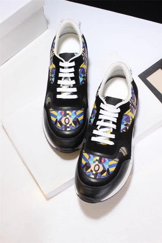 Givenchy Sneakers Black White Blue And Red Men 4