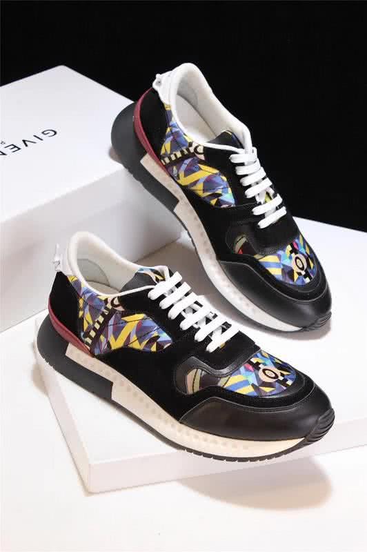Givenchy Sneakers Black White Blue And Red Men 5