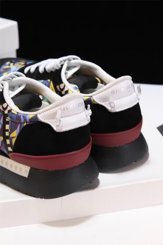 Givenchy Sneakers Black White Blue And Red Men 8